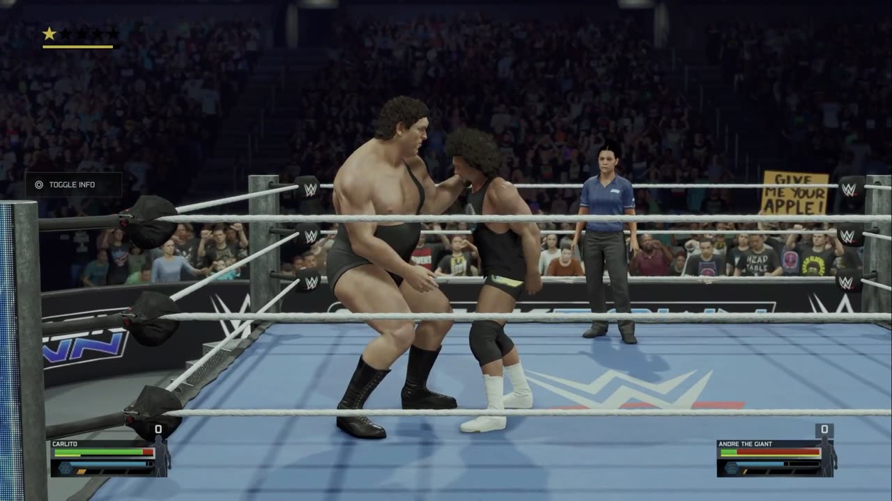 WWE 2k25 4 Universe Carlito VS Andre The Giant