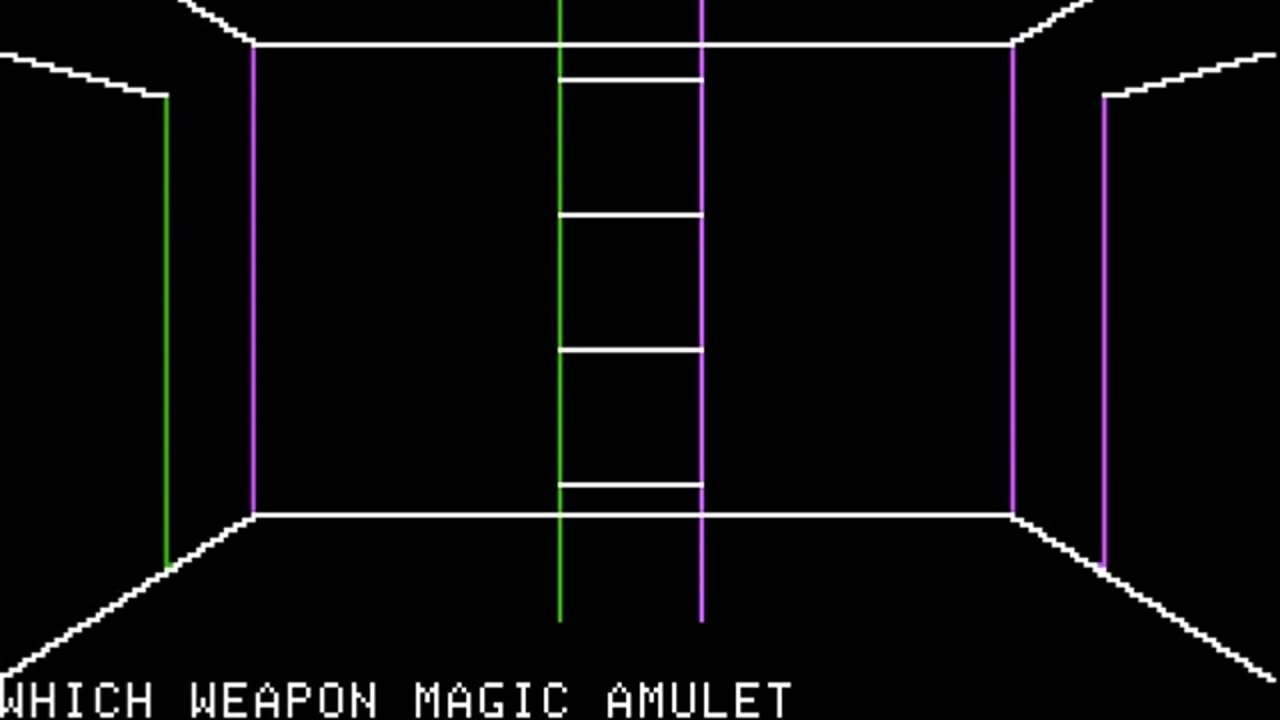 Apple II Akalabeth World of Doom