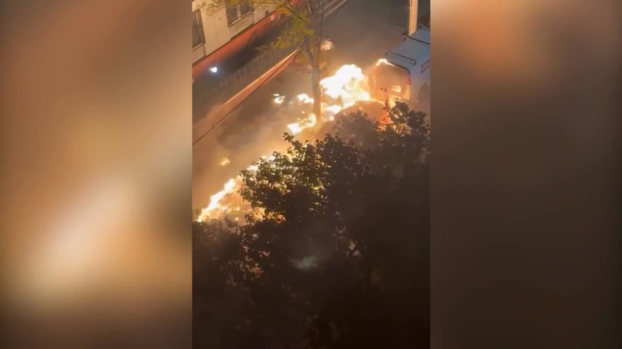 Bronx car explosion sends massive fireball into the air