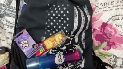 What is in my Daughter's Bag.