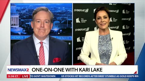 "President Trump Brings Peace." Kari Lakes talks Diplomacy and the Arts