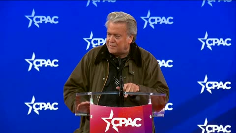 Steve Bannon CPAC In DC 2025: "The Future Of America Is MAGA, We Want Trump In 2028"