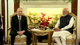 Putin and Modi discuss trade, peace in New Delhi summit