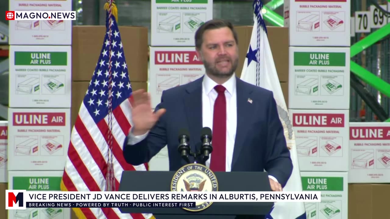 🇺🇸 Vice President JD Vance Delivers Remarks at MAGA Rally in Alburtis, Pennsylvania [LIVE]