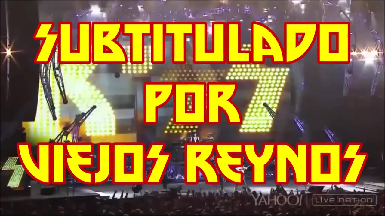 KISS - Detroit Rock City (Subtítulos español-inglés) Live