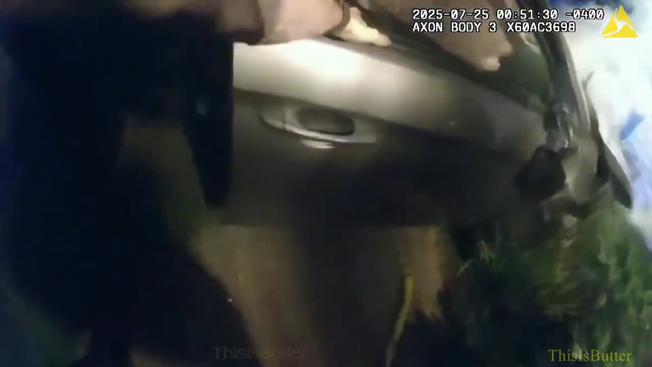 Foxborough cop hailed as hero as body cam video shows him rescuing a passenger from a burning car