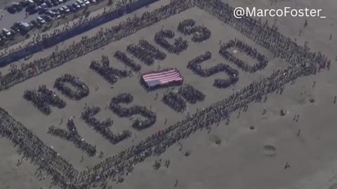 Don’t worry, the No Kings Day protest is definitely not paid and organized…