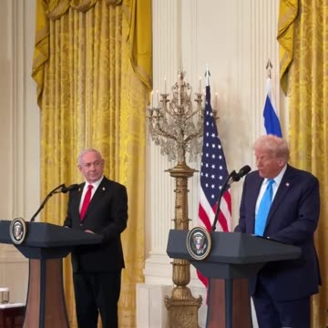 POTUS announces the U.S. will take over the Gaza Strip