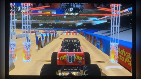 Pastrana 199 in Monster Jam 2007