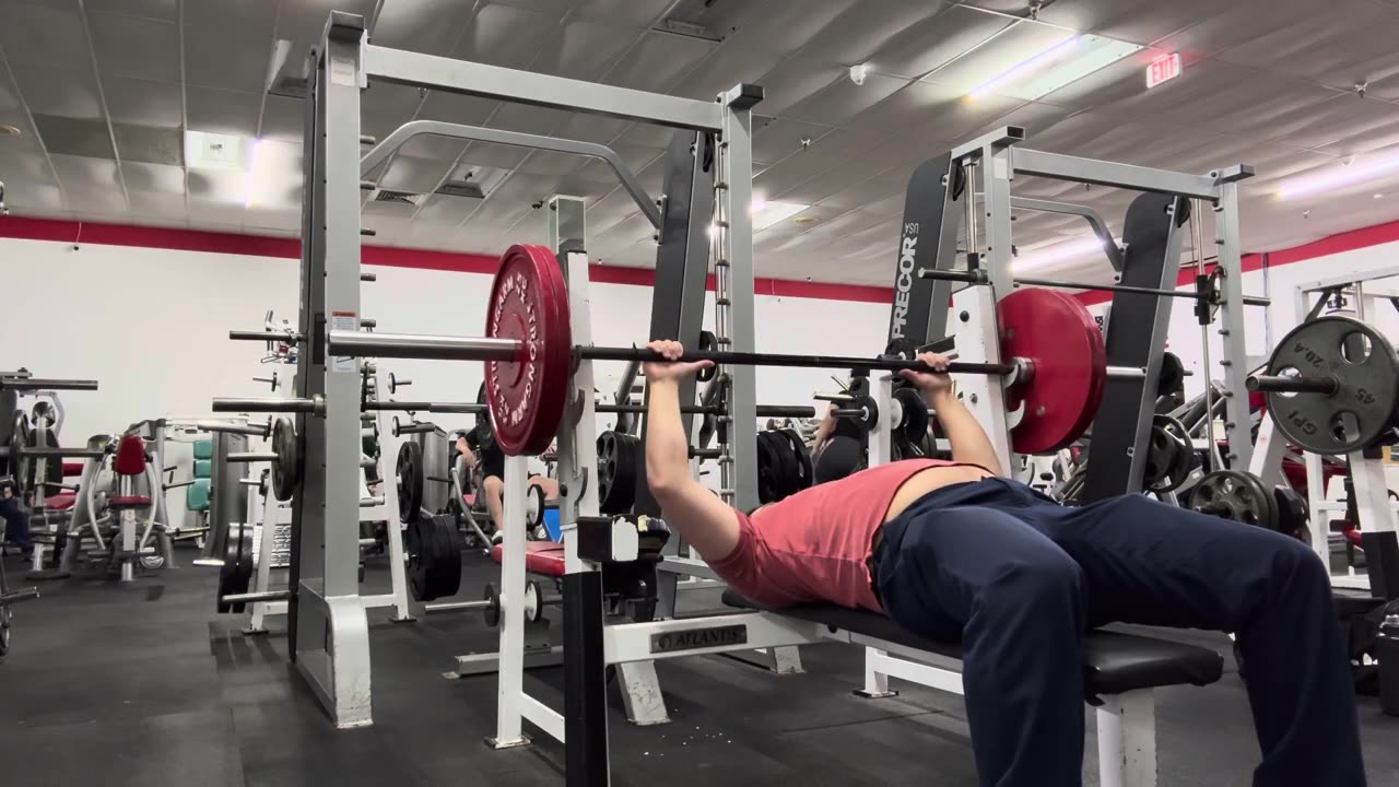 Bench Press 120KG/264LBs