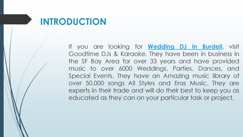 If you are looking for Wedding DJ in Burdell