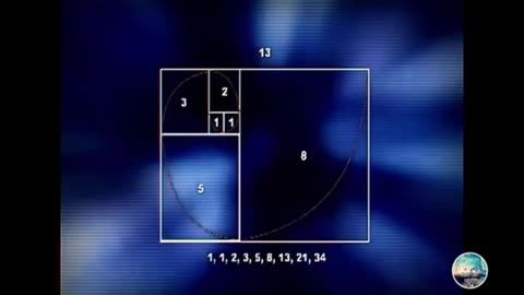 Signature of the creator. Fibonacci sequence. Golden ratio