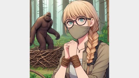 ASMR Story - Kidnapped by a Sasquatch [handgag] [tied up] [gagged]