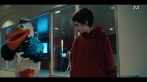 Vampire boy and little girl