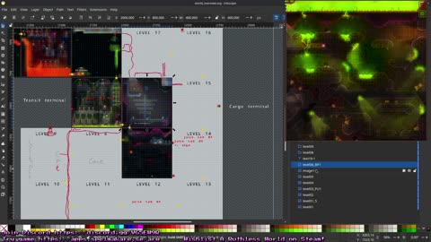 [ARW Game] Streaming while working on the next game.