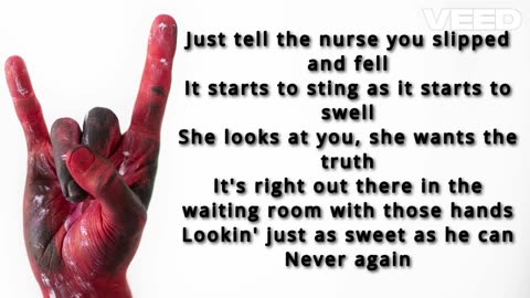 NEVER AGAIN- NICKLEBACK LYRICS