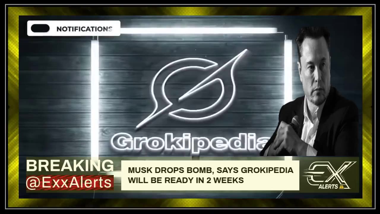 BREAKING: 🚨 Musk's Grokipedia to be PUBLISHED in 2 weeks.