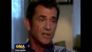 Mel Gibson - GMA Interview With Diane Sawyer (Addresses Jewish Comments)