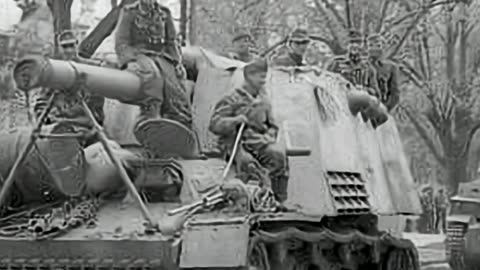 The sound that instilled fear – the hiss of the Hummel self-propelled howitzer WW2 Documentary
