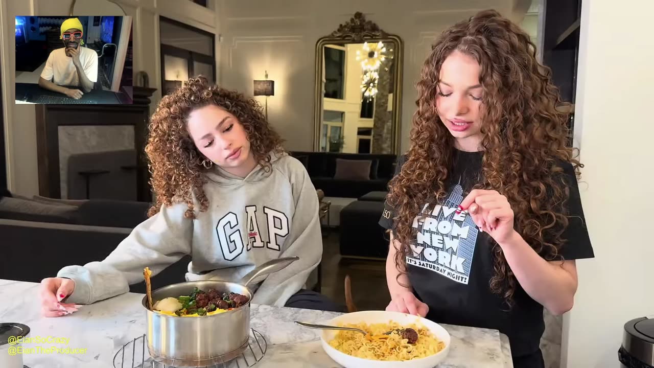 Kalogeras Sisters BLIND INGREDIENT COOKING!