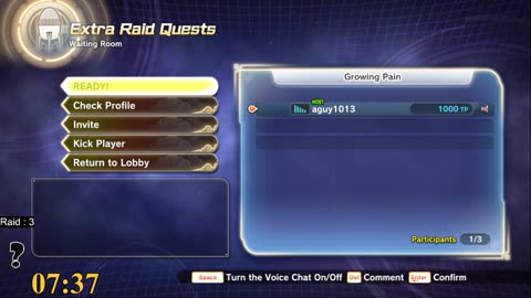 Dragon Ball Xenoverse 2 Grinding :Extra Raid Boss Battle [vs. Cell]