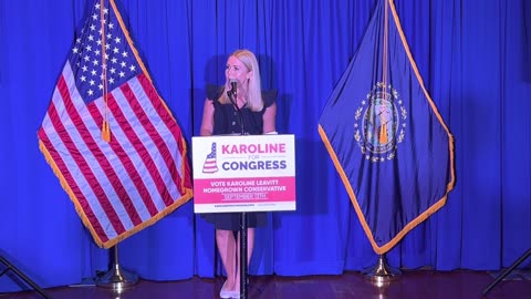 Karoline Leavitt GOP Primary Victory Speech