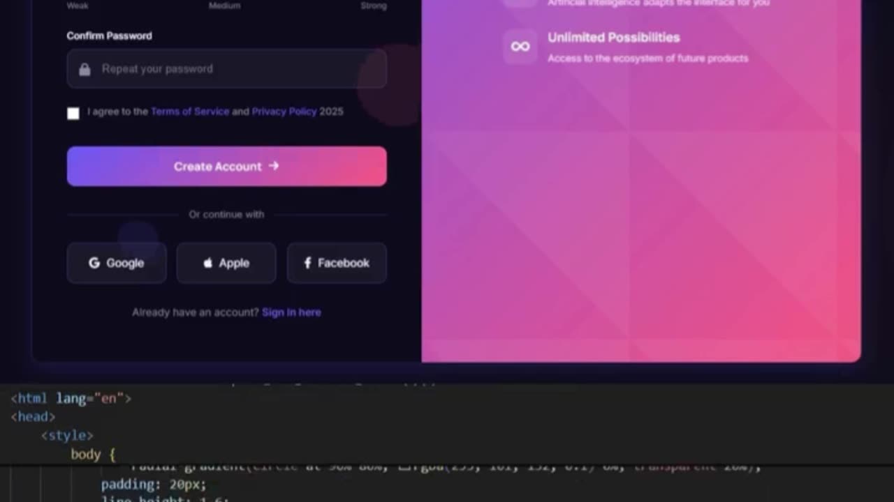 I created a website registration system. If you like this kind of content, leave a comment +