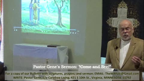 The WAY, Universal Life Church with Pastor Gene and Rebecca #372