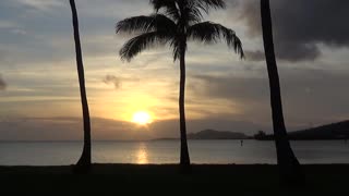 Honolulu, HI — Maunalua Bay Beach Park - Sunset