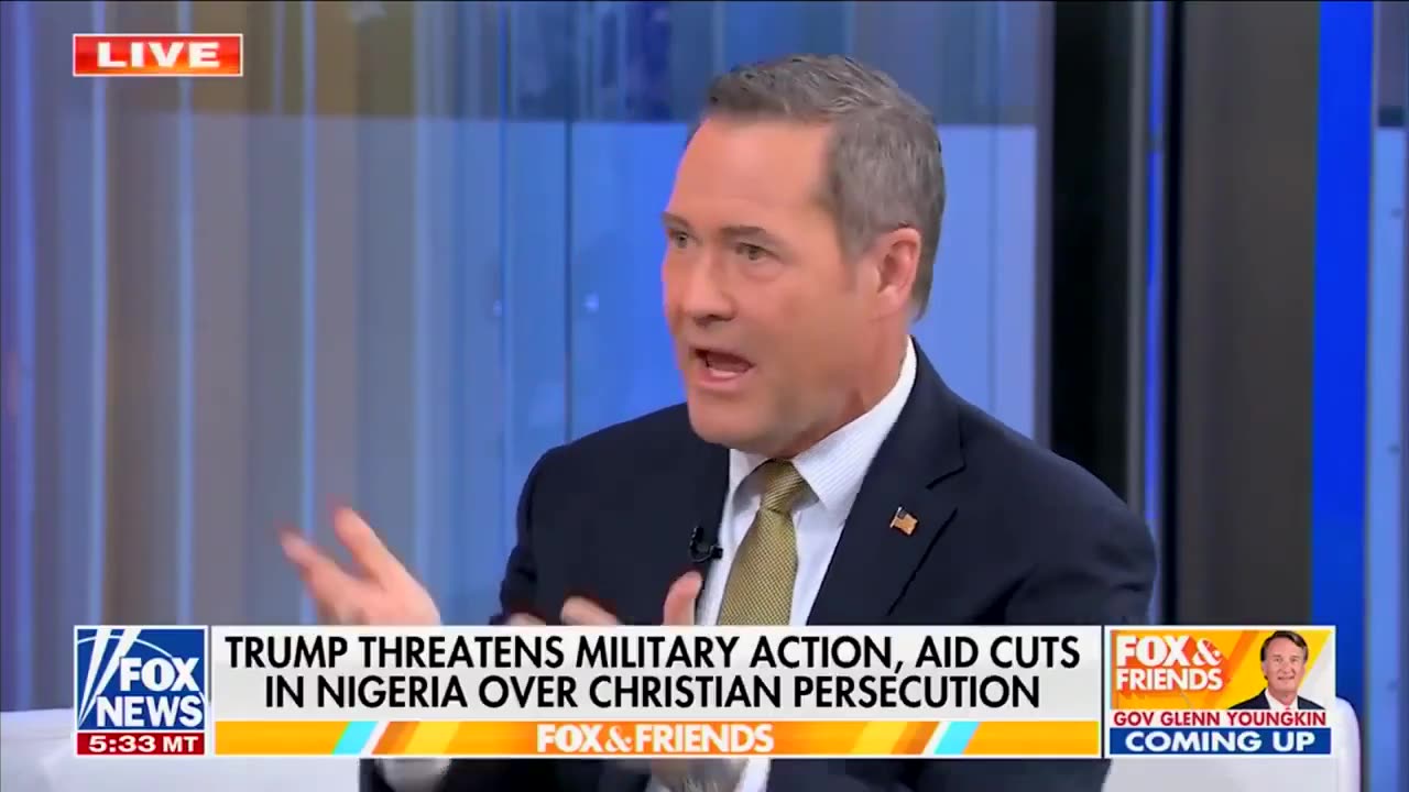 US Ambassador Mike Waltz: 78 countries — 330 million Christians being persecuted