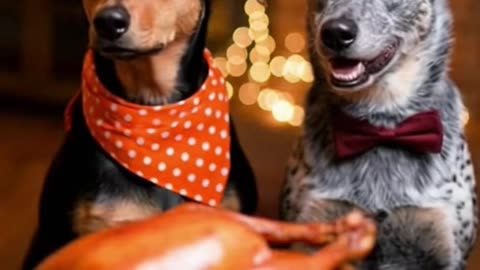 Happy Thanksgiving to you and your DOGS!