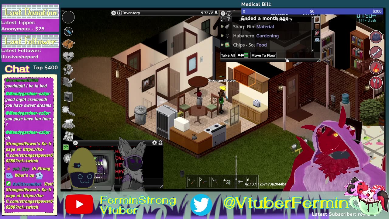 It's my weekend - VRChat - Project Zomboid - Dragon Vtuber