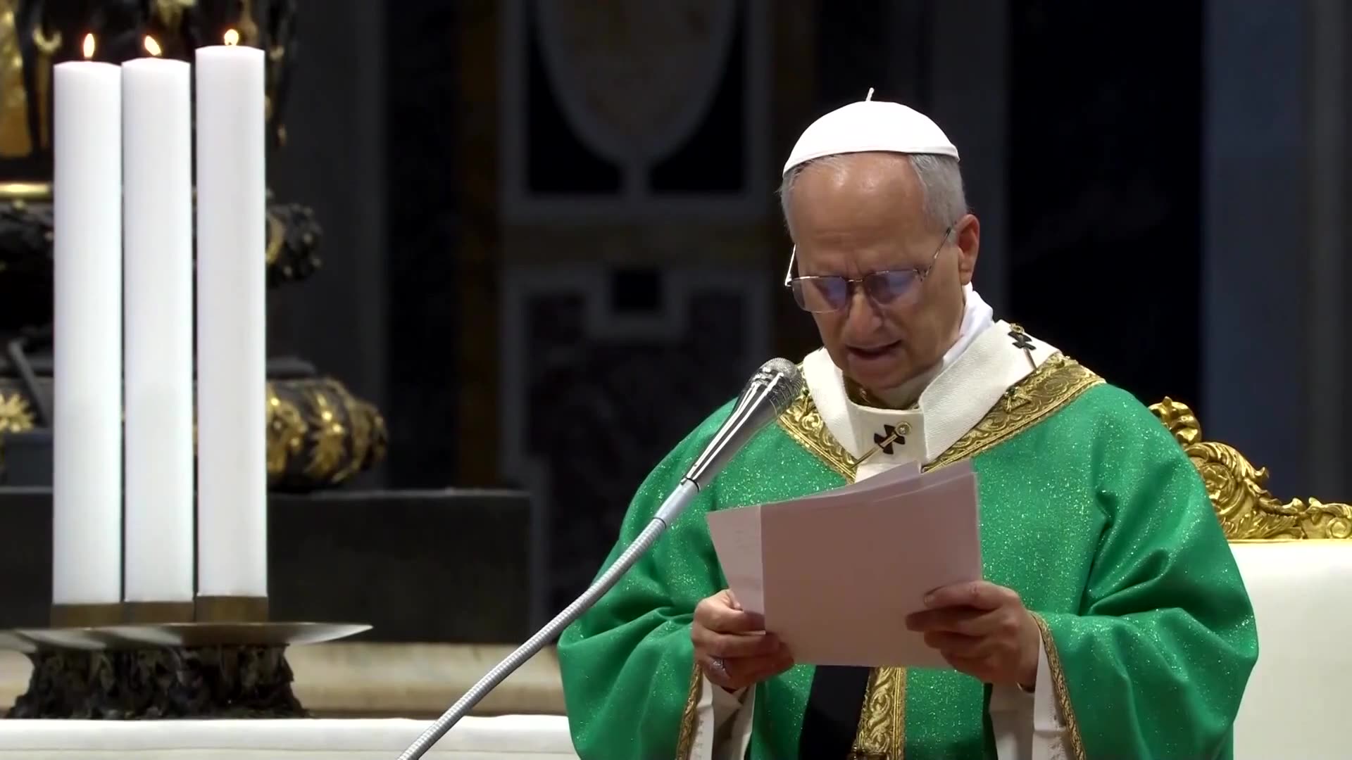 Pope Leo urges world leaders to listen to the cries of the poorest