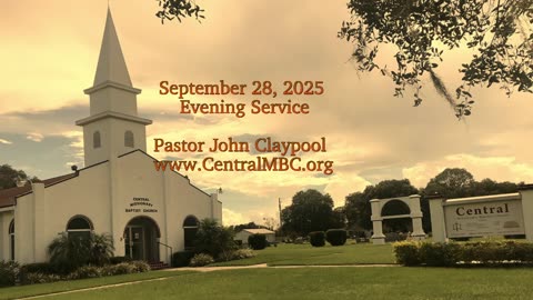 Evening Service 9-28-2025