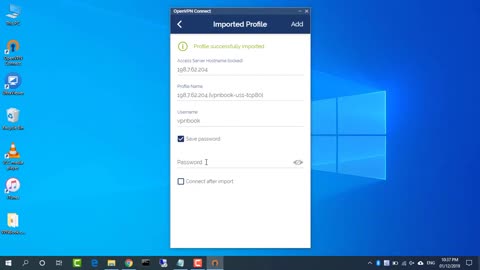 How to connect to OpenVPN server on Windows 10 NETVN