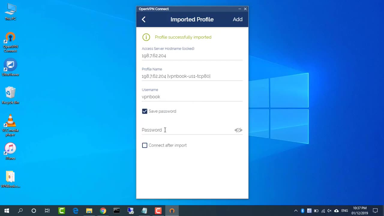 How to connect to OpenVPN server on Windows 10 NETVN