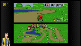 Super Mario Kart (SNES-SOs) 50cc Flower cup!