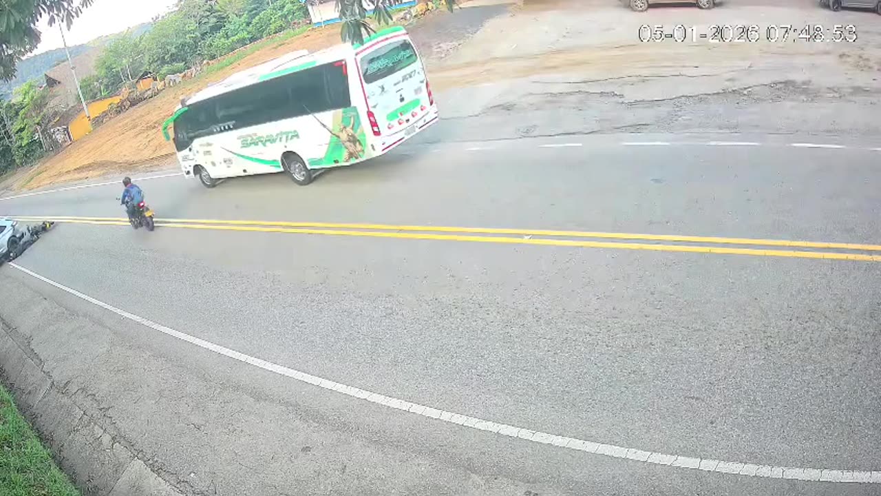 Accidente de tránsito en Santander