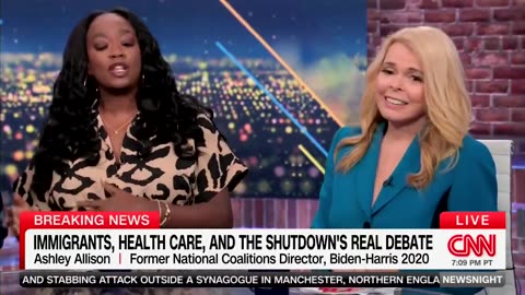 A smug Ashley Allison gets exposed on CNN's panel by Phil Williams.