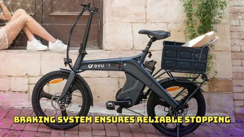 DYU T1 Electric Bike 250W Brushless Motor 36V 10AH Battery 20 Inch Tire Electric Bike