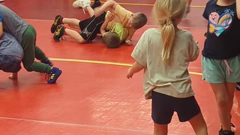 BradKuz76 Tomrik's wrestling practice 2025