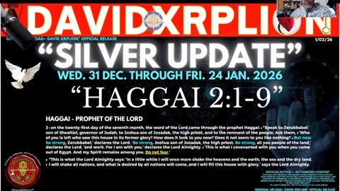 This is DavidXRPLion with the revelation of the Silver by Jesuspatriot57