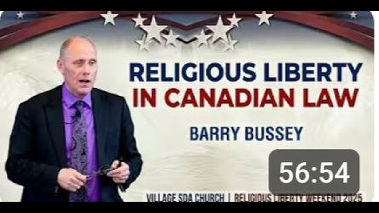 Барри Басси: Религиозная свобода в канадском праве