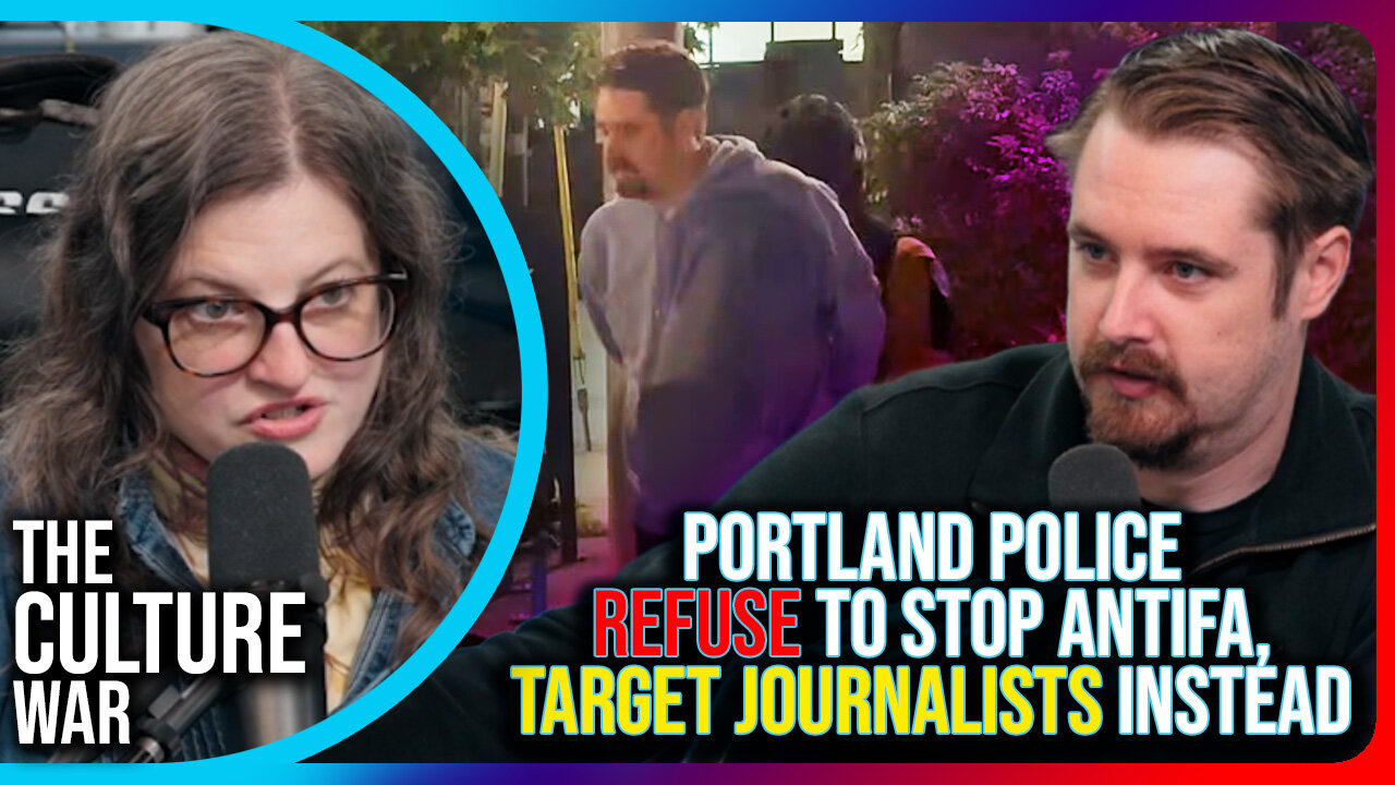 Portland Police Refuse To Stop Antifa, Target Journalists Instead