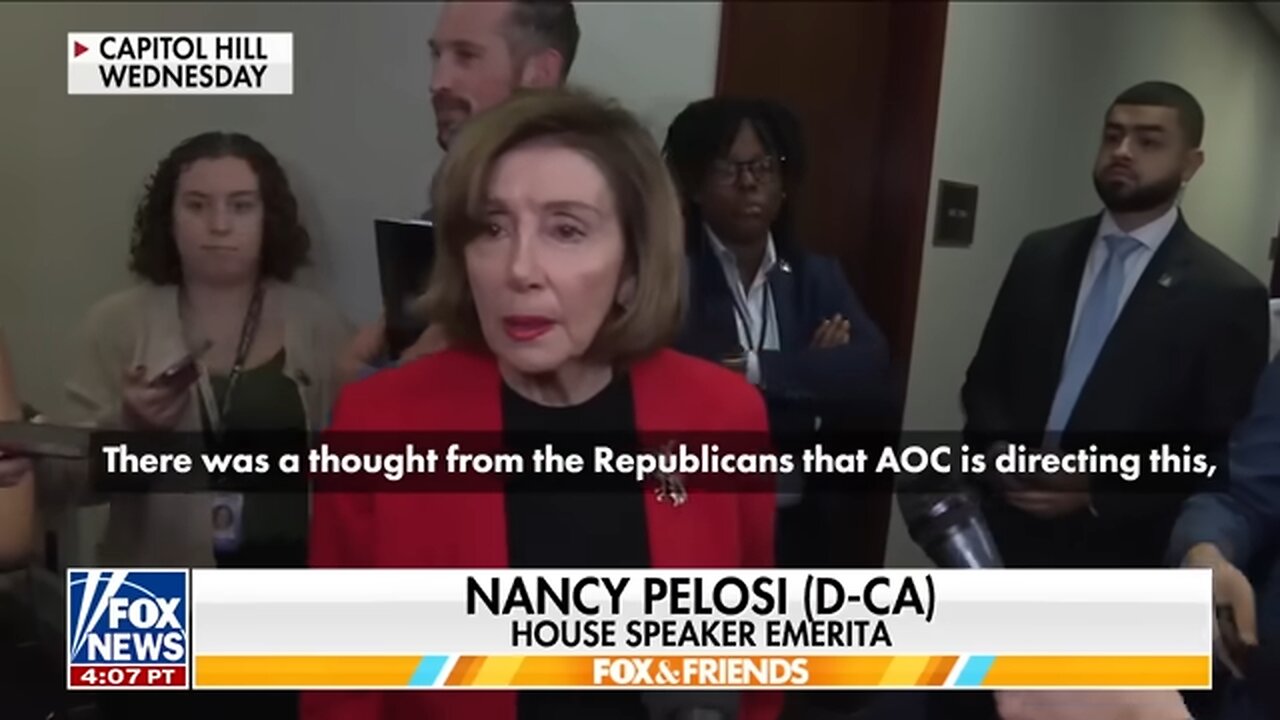 'RIDICULOUS': Hosts LOSE IT over Pelosi's answer on AOC's influence