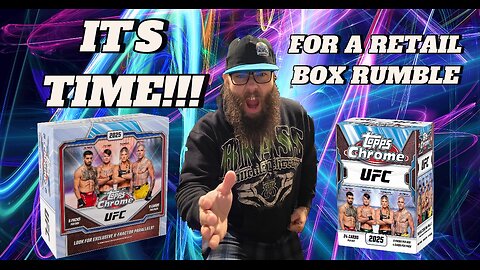 IT'S A BATTLE OF THE RETAIL BOXES!! Topps Chrome UFC 2025 blaster & mega box rips!