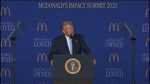 Trump at McDonald's Summit: I'm Your All Time Most Loyal Customer!