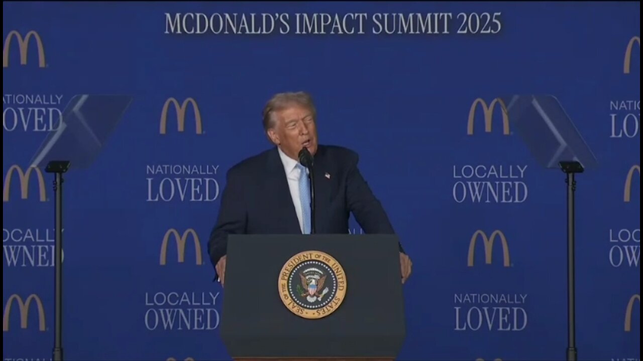 Trump at McDonald's Summit: I'm Your All Time Most Loyal Customer!