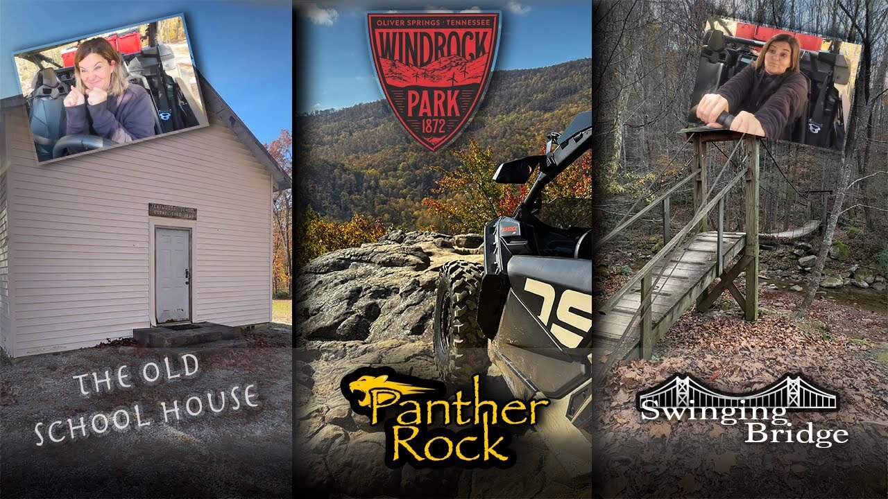 Exploring Windrock Park: Old School House, Panther Rock & The Swinging Bridge Adventure!