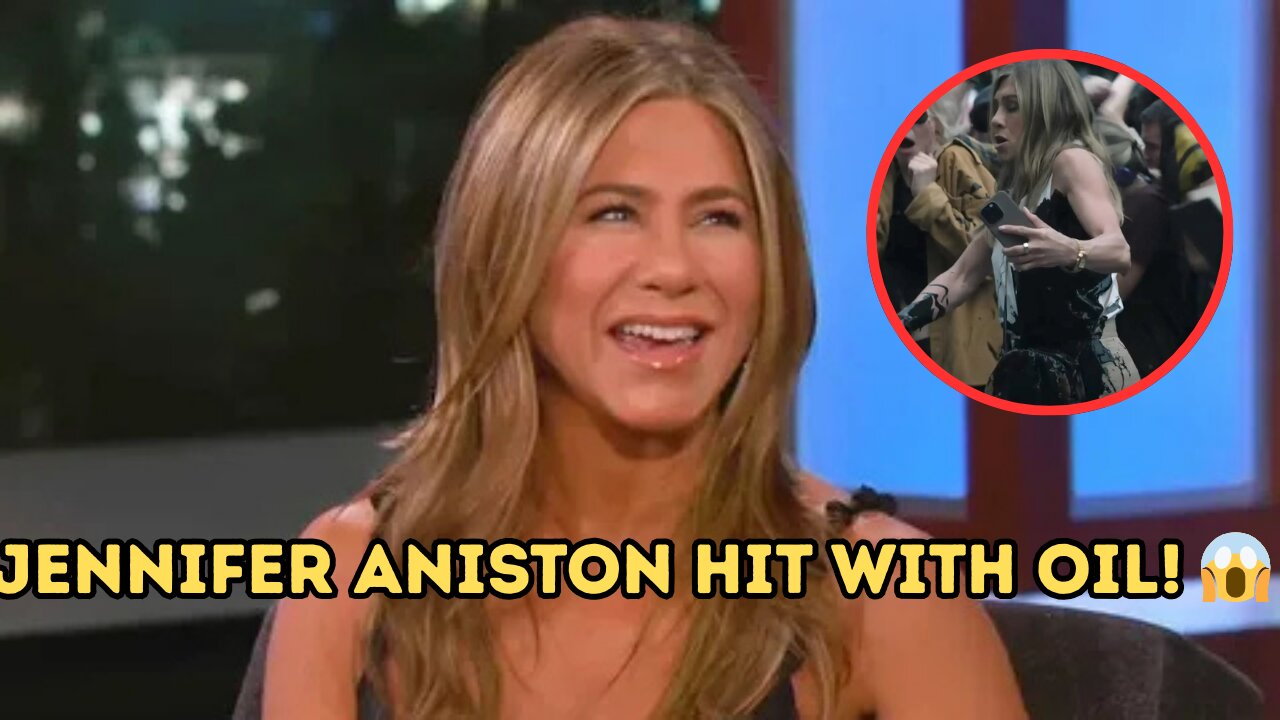 Why Jennifer Aniston Was SPLASHED with Oil on The Morning Show 🔥